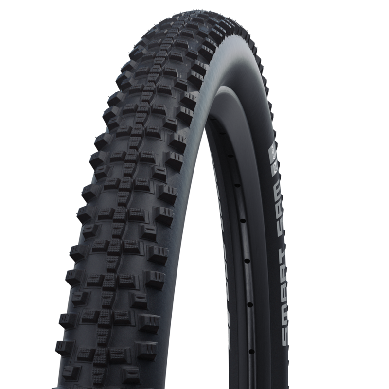 Schwalbe Smart Sam 26x2.0-inch Act. Line Clincher Wire Tire in Black