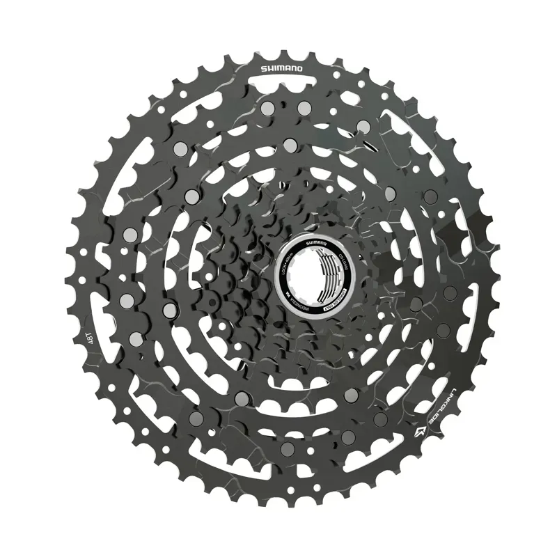 Shimano CS-LG400-10 10-speed Linkglide Cassette in Silver-4