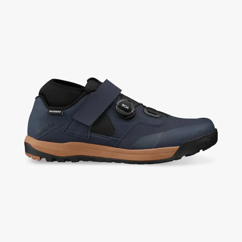 Shimano SH-GE900 Gravity Race SPD Shoe in Midnight Denim Blue
