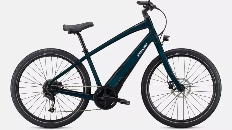 Specialized Turbo Como 3.0 650B eHybrid Bike in Forest Green/Chrome