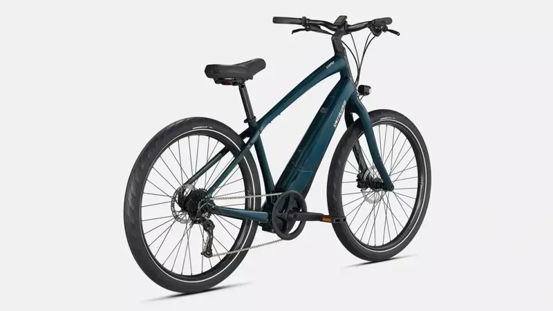 Specialized Turbo Como 3.0 650B eHybrid Bike in Forest Green/Chrome-2