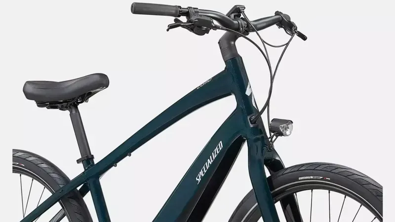 Specialized Turbo Como 3.0 650B eHybrid Bike in Forest Green/Chrome-3