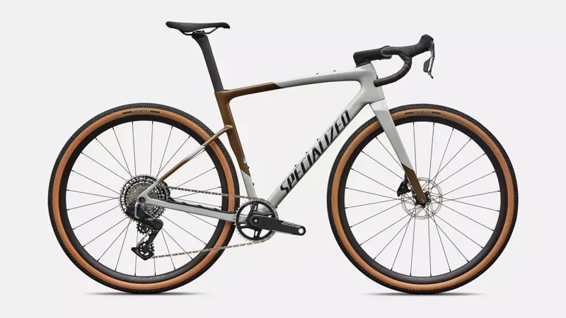 Specialized Crux 5 Expert SRAM Force XPLR in Burnt Gold/Dolomite/Ob