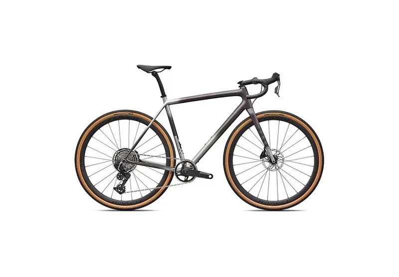 Specialized Crux Pro SRAM Force XPLR AXS Gravel Bike in Nebula Metallic