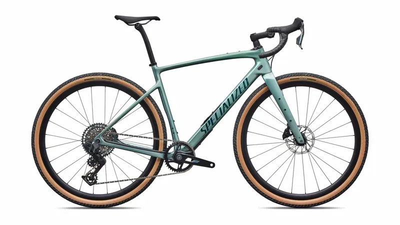 Specialized Diverge 4 Expert SRAM Rival XPLR Gravel Bike in Fjord