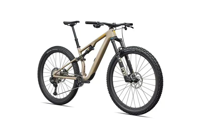 Specialized Epic 8 EVO Expert Di2 XC MTB In Satin Sandstone Metallic-1