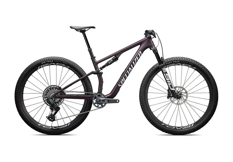 Specialized Epic 8 Expert MTB in Satin Bordeaux Metallic/White-1