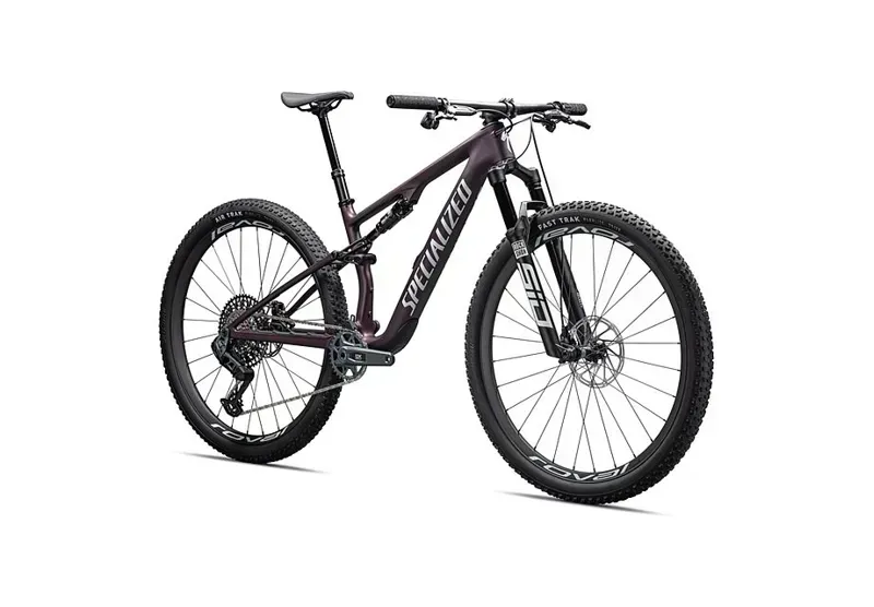Specialized Epic 8 Expert MTB in Satin Bordeaux Metallic/White-2