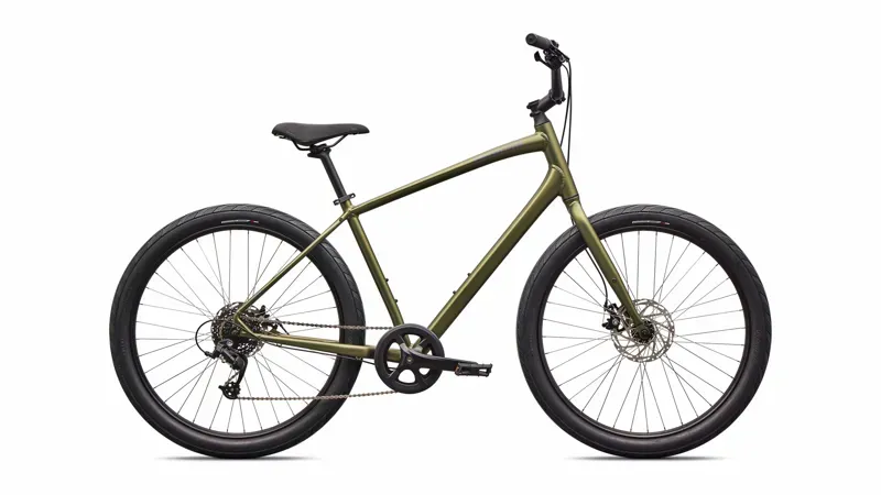Specialized Roll 2.0 Hybrid Bike in Laurel Green Metallic