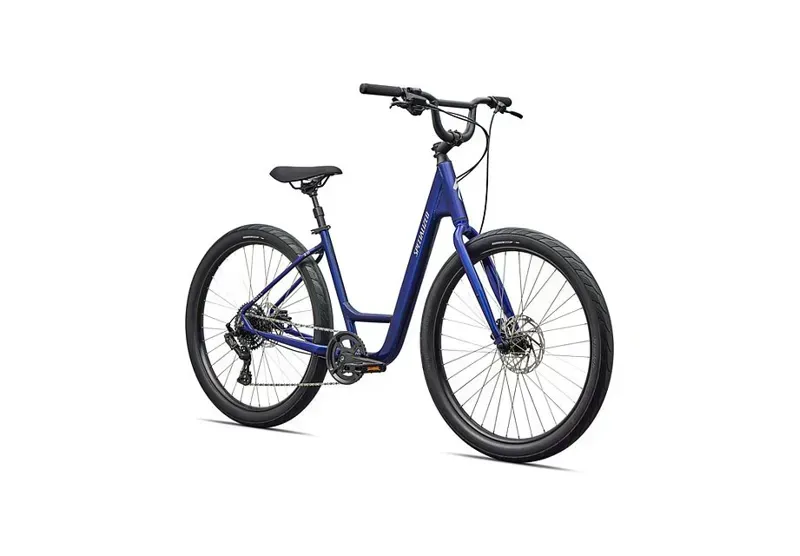 Specialized Roll 3.0 Low Entry Hybrid Bike in Majesty Blue/Dolomite-1