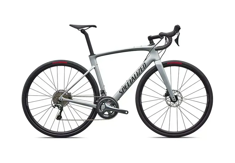 Specialized Roubaix SL8 Shimano Tiagra Road Bike in Satin Shadow Silver/Black-1