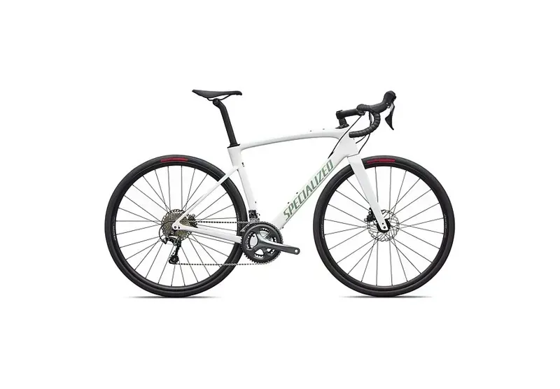 Specialized Roubaix SL8 Shimano Tiagra Road Bike in Gloss White/Pistachio