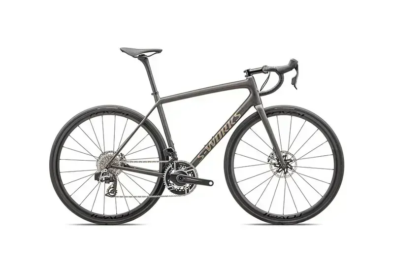 Specialized SW Aethos SRAM Red AXS Road Race Bike in Doppio/Gunmetal