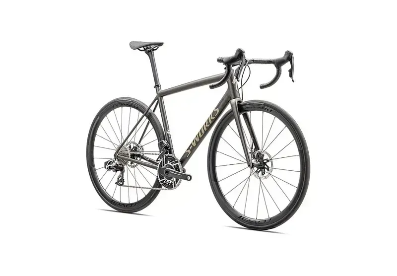Specialized SW Aethos SRAM Red AXS Road Race Bike in Doppio/Gunmetal-1