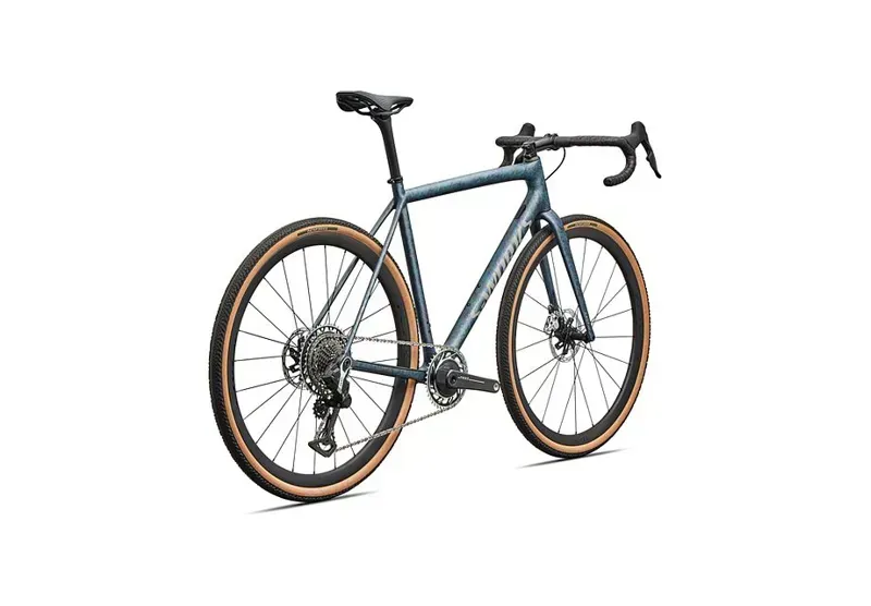 Specialized S-Works Crux SRAM Red XPLR Gravel Bike in Satin Gray Blue-2