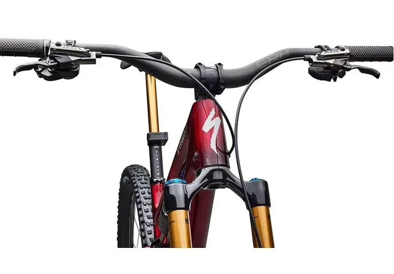 Specialized S-Works Stumpjumper 15 EVO Di2 MTB In Gloss Solidity Metallic-5