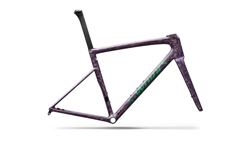 Specialized S-Works Tarmac SL8 Road Bike Frameset in Gloss Dolomite Metallic/Oasis
