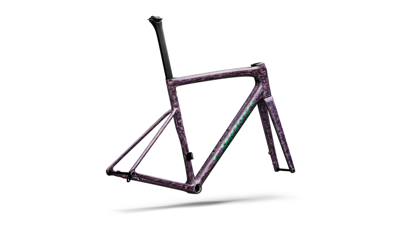 Specialized S-Works Tarmac SL8 Road Bike Frameset in Gloss Dolomite Metallic/Oasis-2
