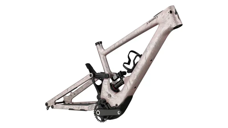 S-Works Turbo Kenevo SL 2 Frameset Champagne/ Grey Strata/ Black s-1