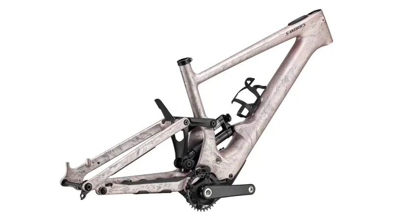 S-Works Turbo Kenevo SL 2 Frameset Champagne/ Grey Strata/ Black s-2