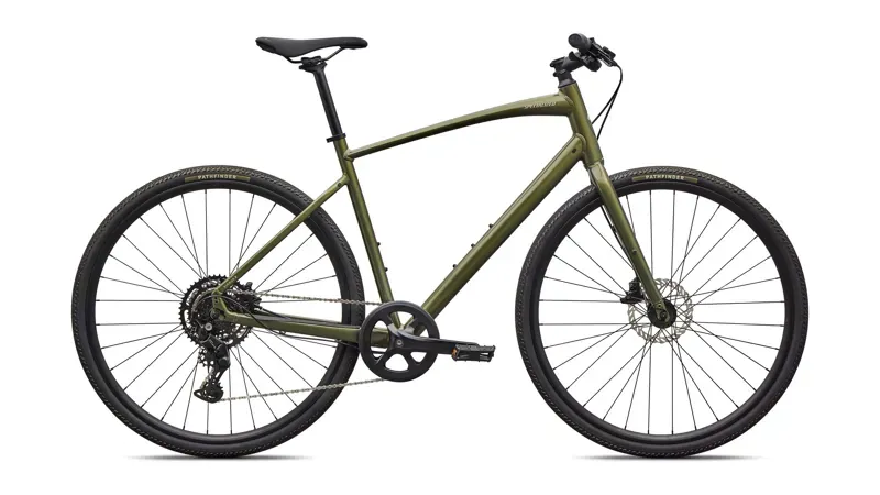 Specialized Sirrus X 2.0 Fitness Bike in Laurel Green Metallic