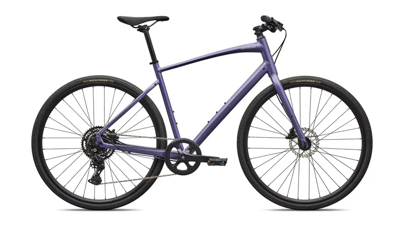 Specialized Sirrus X 2.0 Fitness Bike in Mauve Metallic