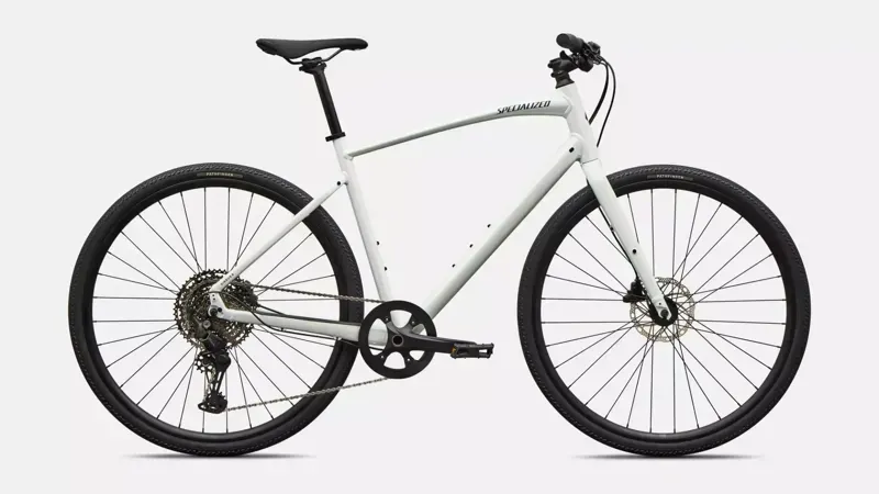 Specialized Sirrus X 3.0 Fitness Bike in White Silver/Marine Frost