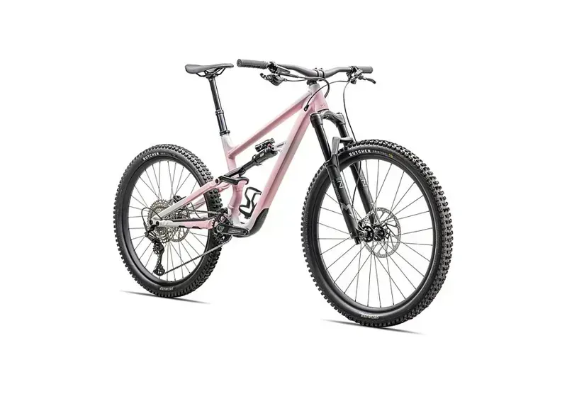 Specialized Status 2 140 Aluminum MTB in Gray/Desert Rose/Black-2