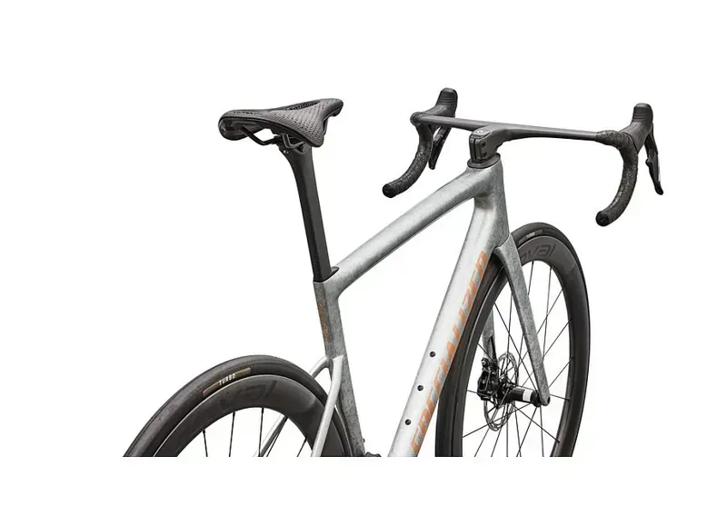 Specialized Tarmac SL8 Pro SRAM Force AXS Road Bike in Gloss Silver Dust-3