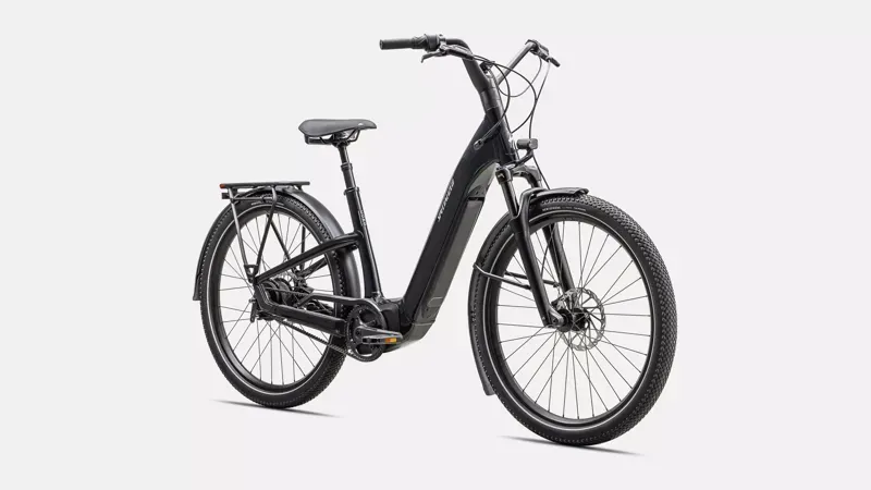 Specialized Turbo Como 4.0 IGH eHybrid Bike in Cast Black/Silver-1