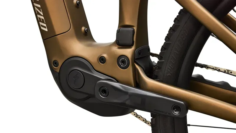 Specialized Turbo Levo R Comp eMountain Bike in Burnt Gold Metallic-6