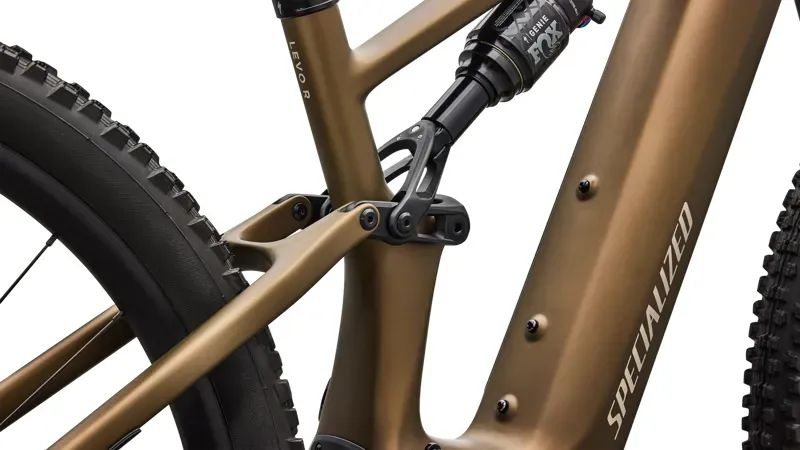 Specialized Turbo Levo R Comp eMountain Bike in Burnt Gold Metallic-7