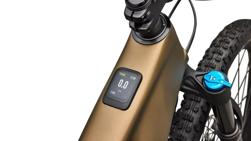 Specialized Turbo Levo R Comp eMountain Bike in Burnt Gold Metallic-8