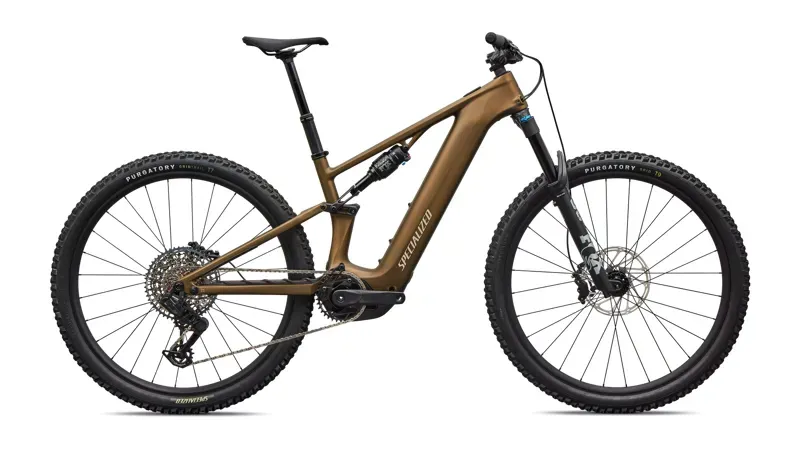 Specialized Turbo Levo R Comp eMountain Bike in Burnt Gold Metallic