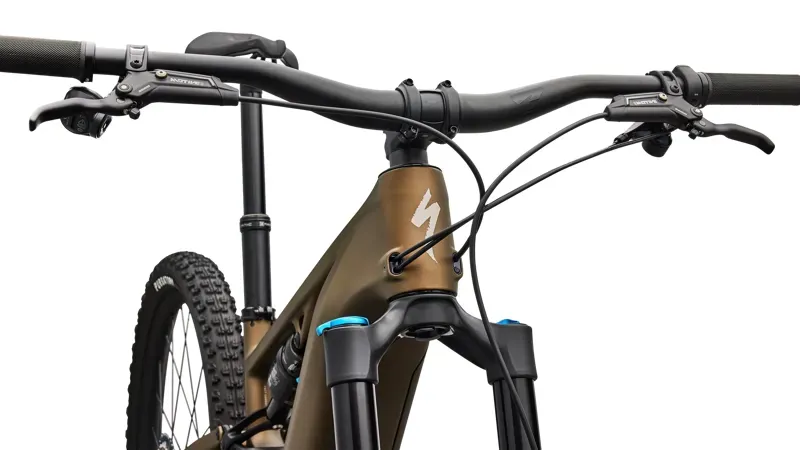 Specialized Turbo Levo R Comp eMountain Bike in Burnt Gold Metallic-4