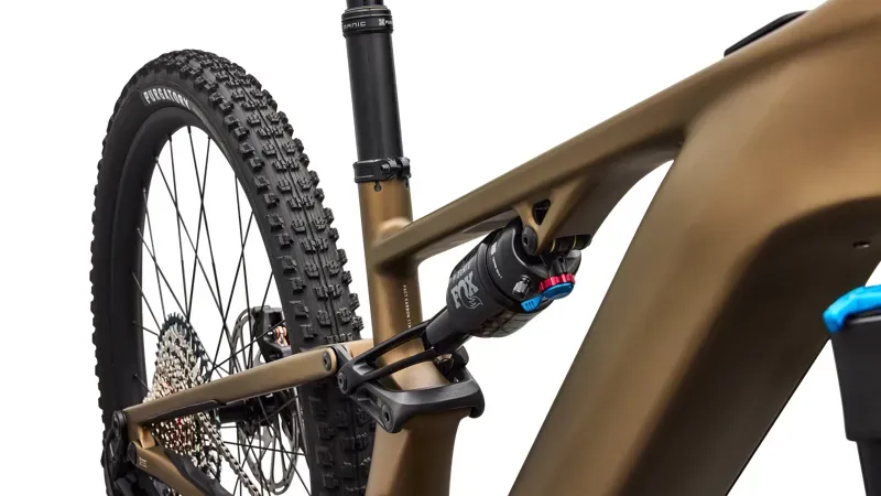 Specialized Turbo Levo R Comp eMountain Bike in Burnt Gold Metallic-5