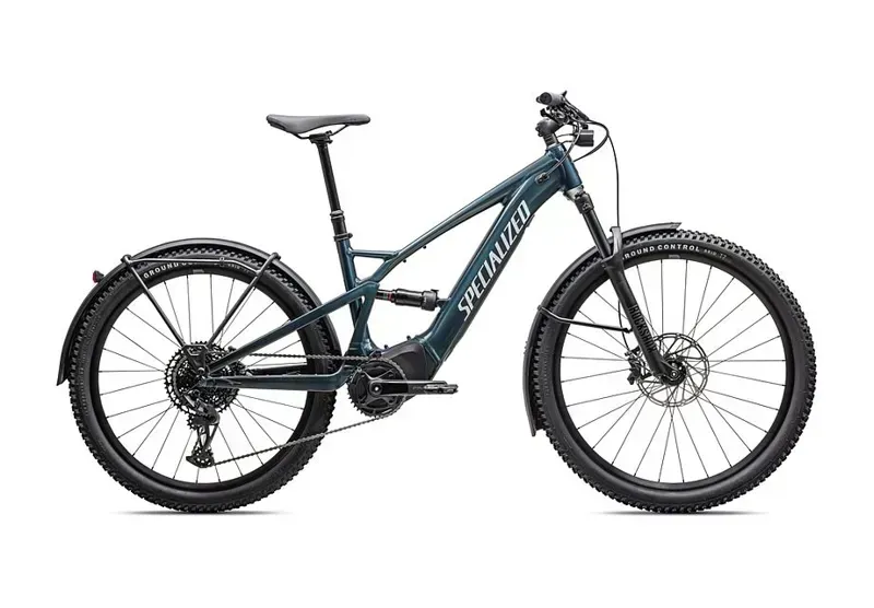 Specialized Turbo Tero X 5.0 E-Hybrid Bike In Gloss Metallic Deep Lake/Silver Dust-1