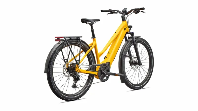 Specialized Turbo Vado 4.0 Step-Through E-Hybrid Bike in Gloss California Sunshine-2