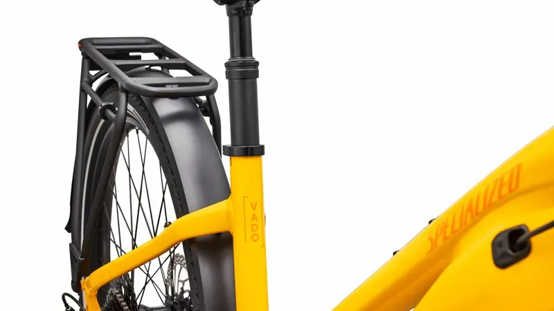 Specialized Turbo Vado 4.0 Step-Through E-Hybrid Bike in Gloss California Sunshine-5