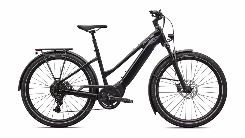 Specialized Turbo Vado 4.0 Step-Through E-Hybrid Bike in Gloss Castblack