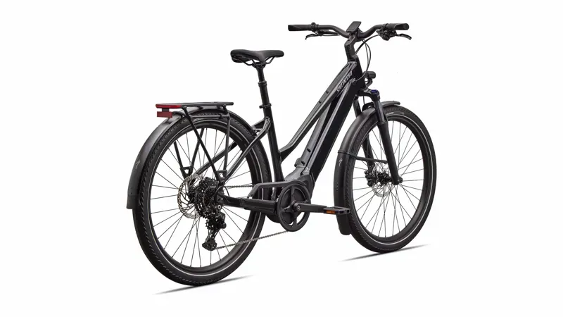 Specialized Turbo Vado 4.0 Step-Through E-Hybrid Bike in Gloss Castblack-2