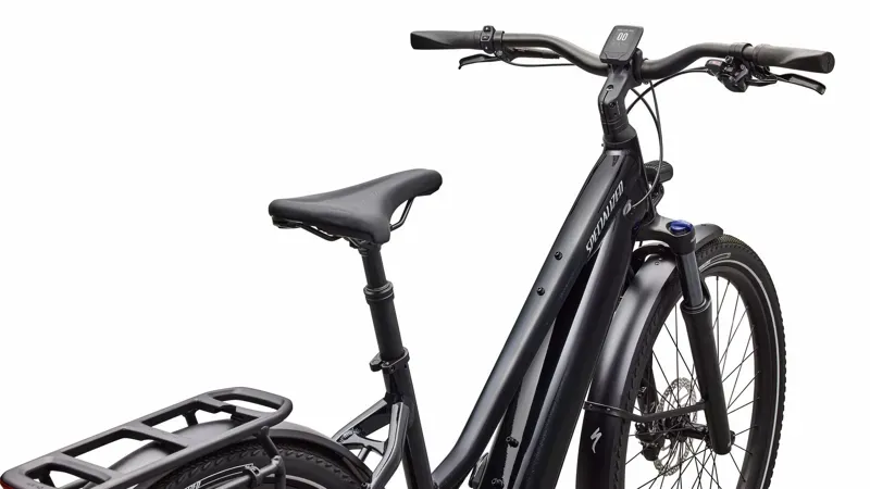 Specialized Turbo Vado 4.0 Step-Through E-Hybrid Bike in Gloss Castblack-3