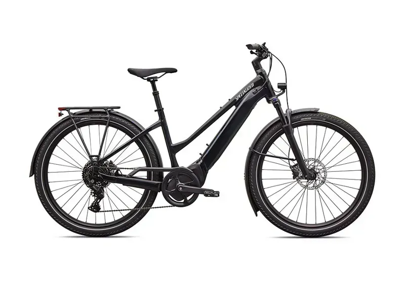 Specialized Turbo Vado 4.0 Step-Through Electric Bike in Gloss Castblack-1
