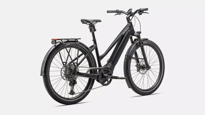 Specialized Turbo Vado 5.0 Step-Through Electric Bike in Castblack/Silver Reflective-2