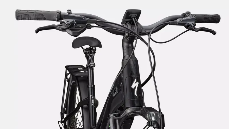 Specialized Turbo Vado 5.0 Step-Through Electric Bike in Castblack/Silver Reflective-4