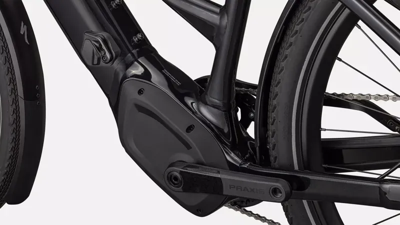 Specialized Turbo Vado 5.0 Step-Through Electric Bike in Castblack/Silver Reflective-6