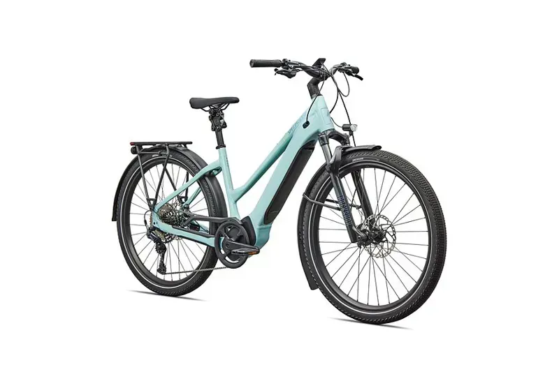 Specialized Turbo Vado 5.0 Step-Through eHybrid Bike in Seafoam-2