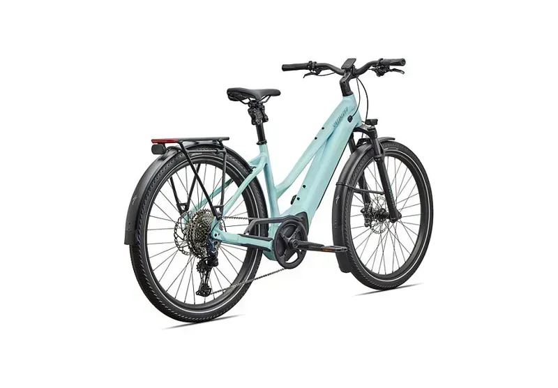 Specialized Turbo Vado 5.0 Step-Through eHybrid Bike in Seafoam-3