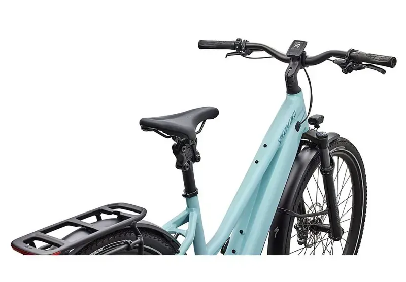 Specialized Turbo Vado 5.0 Step-Through eHybrid Bike in Seafoam-5