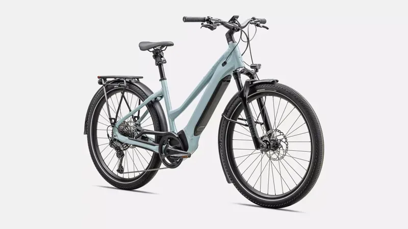 Specialized Turbo Vado 5.0 Step-Through Electric Bike in Seafoam/Lapis/Glacial-2